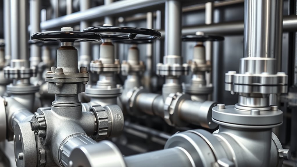 optimal valve spacing and sizing