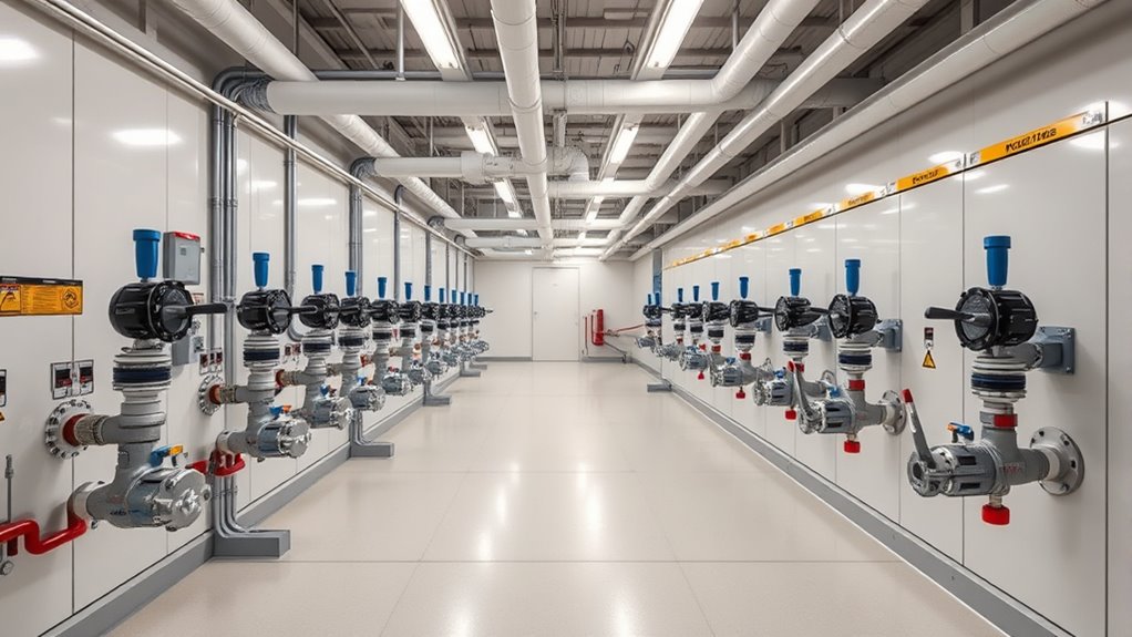 optimize valve accessibility and maintenance