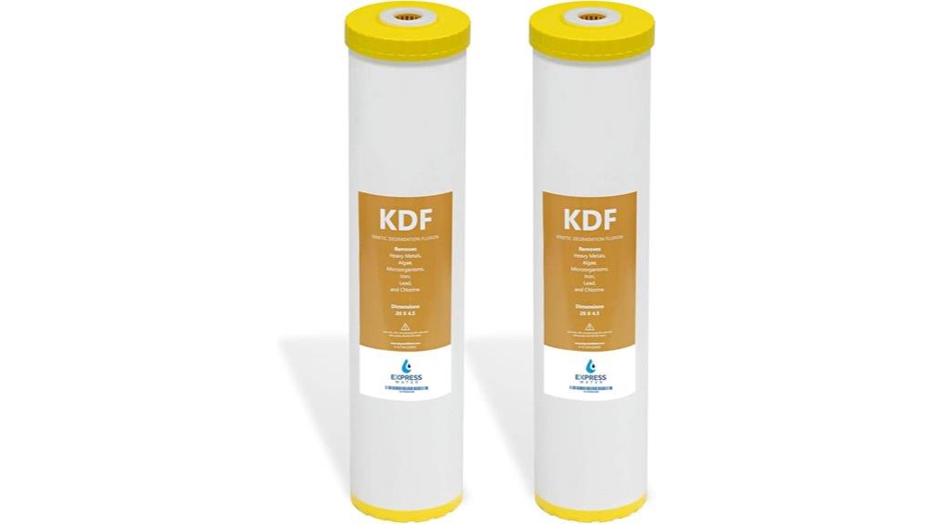 polyphosphate scale prevention filters
