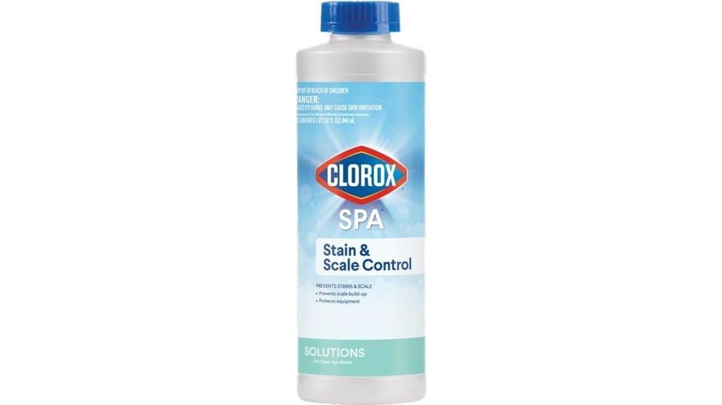 pool stain and scale control