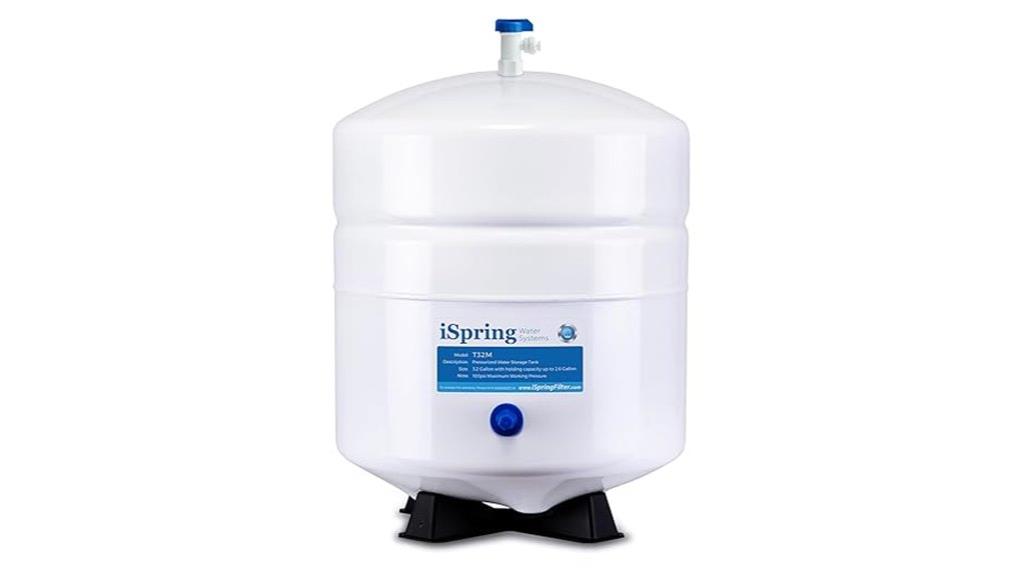 pressurized water tank