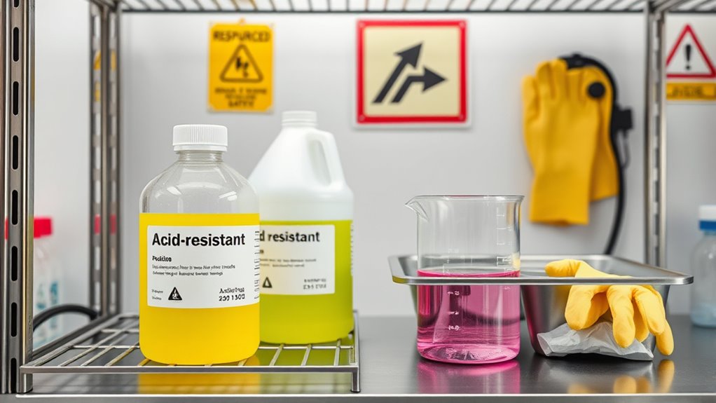 proper chemical storage procedures