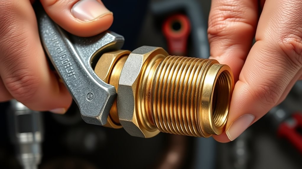 properly tighten and disassemble
