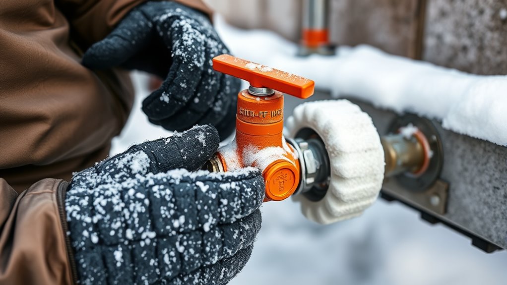protect pipes and valves