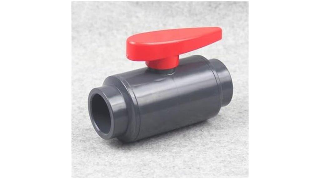 pvc water pipe valve