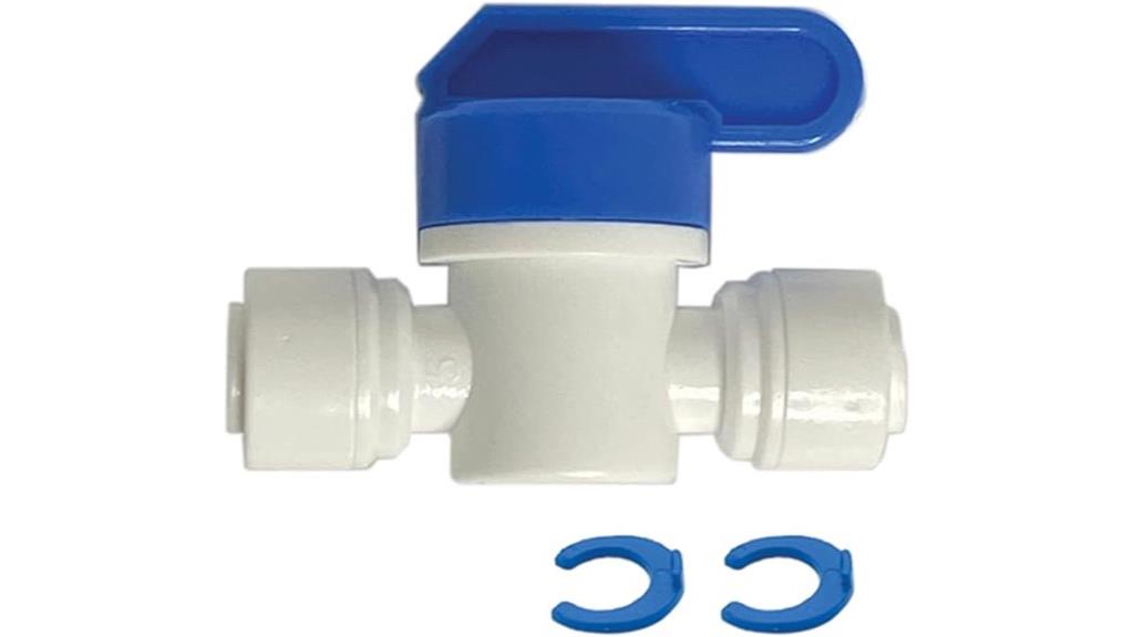 quick connect valve locks