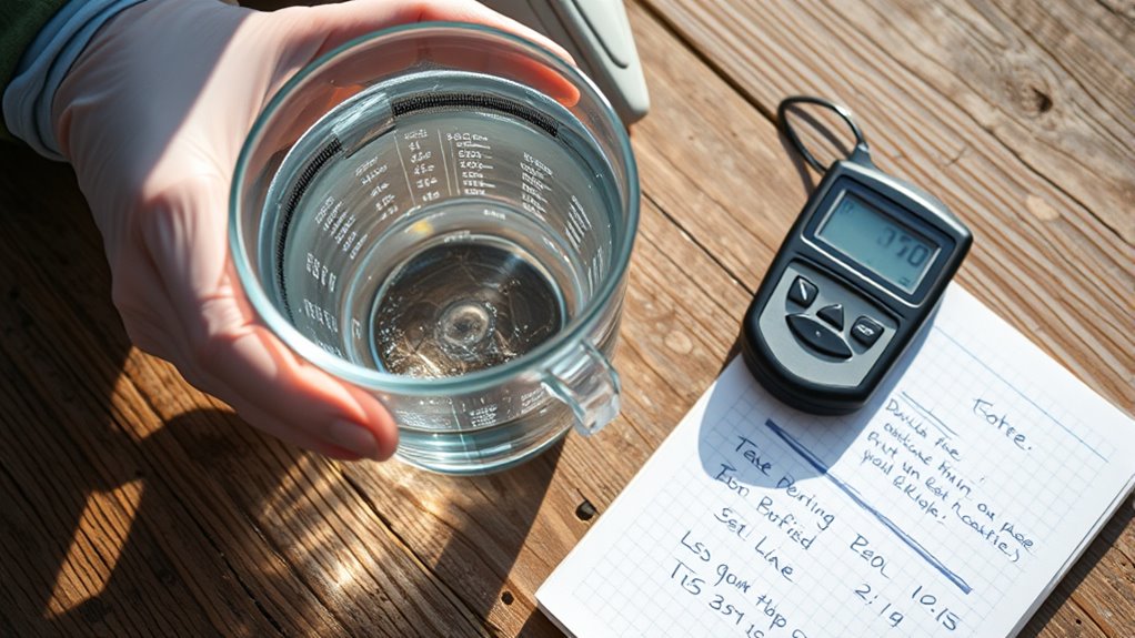 record and analyze water quality