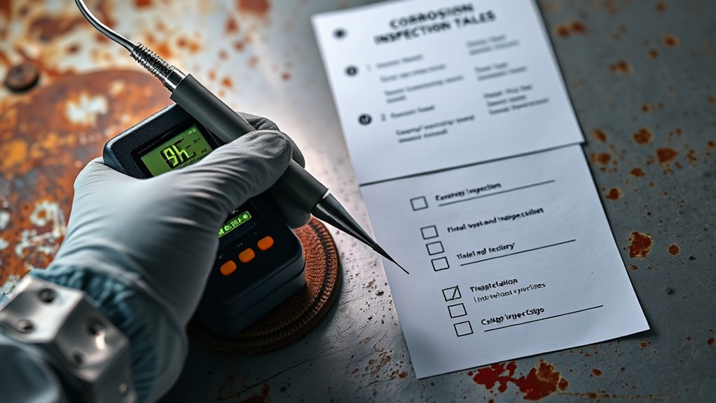 regular corrosion monitoring and testing