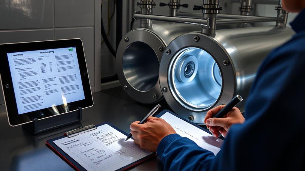 regular inspection and recordkeeping