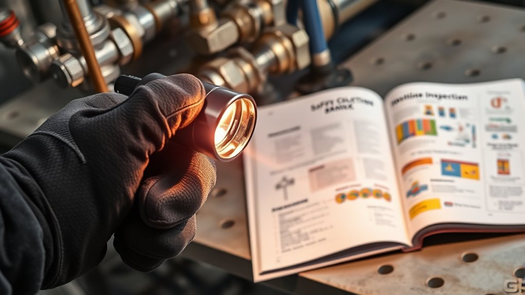 regular inspection prevents leaks