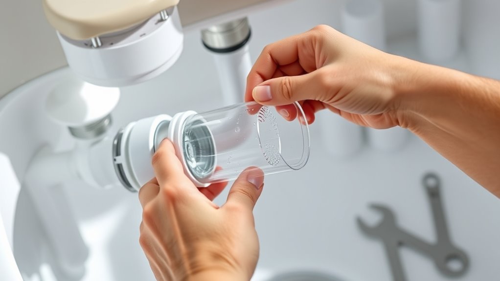 replace filter cartridge regularly