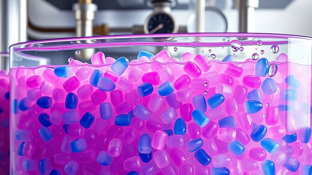 resin cleaning and regeneration