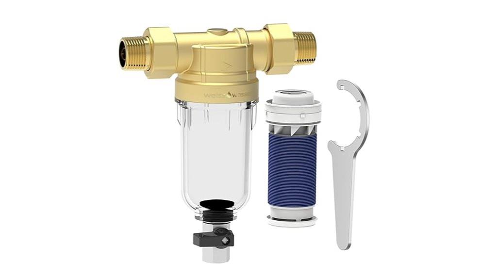 reusable 40 micron sediment filter