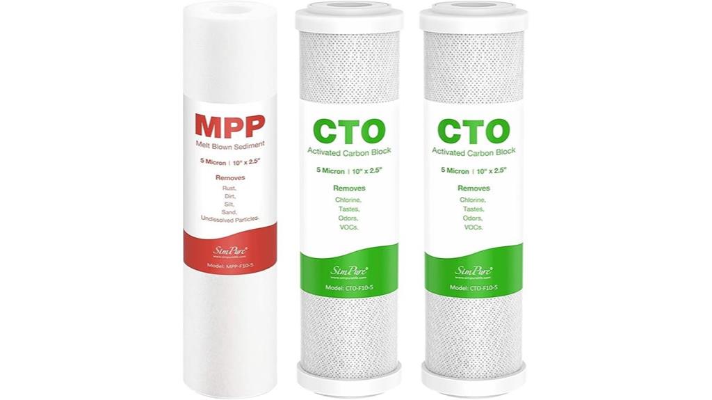 reverse osmosis filter set