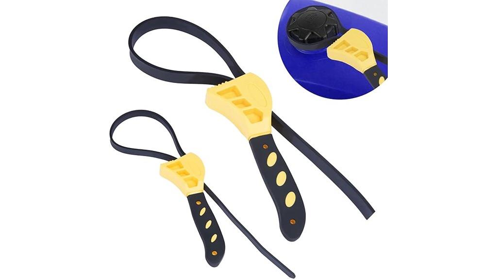 rubber strap wrench set