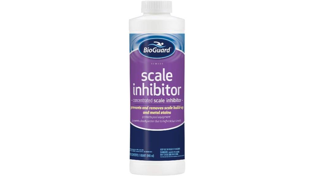 scale inhibitor quart container