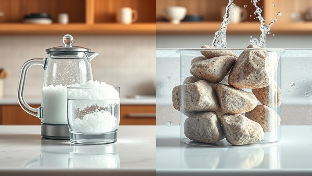 scale reduction and water softening