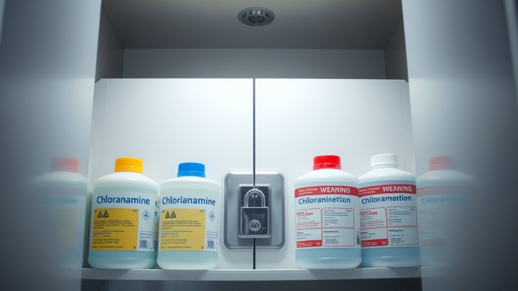 secure chemical storage practices