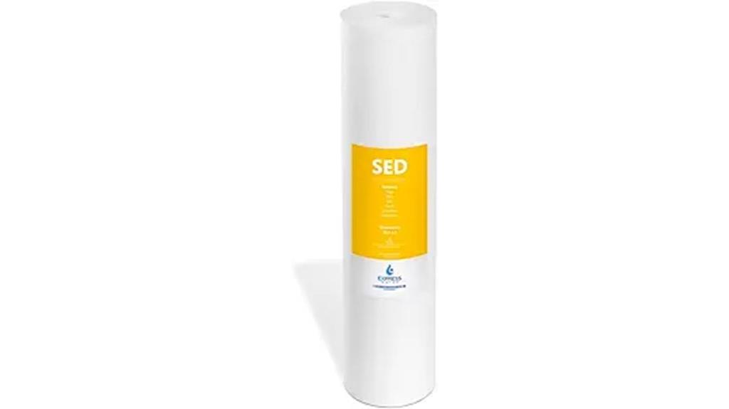 sediment replacement water filter