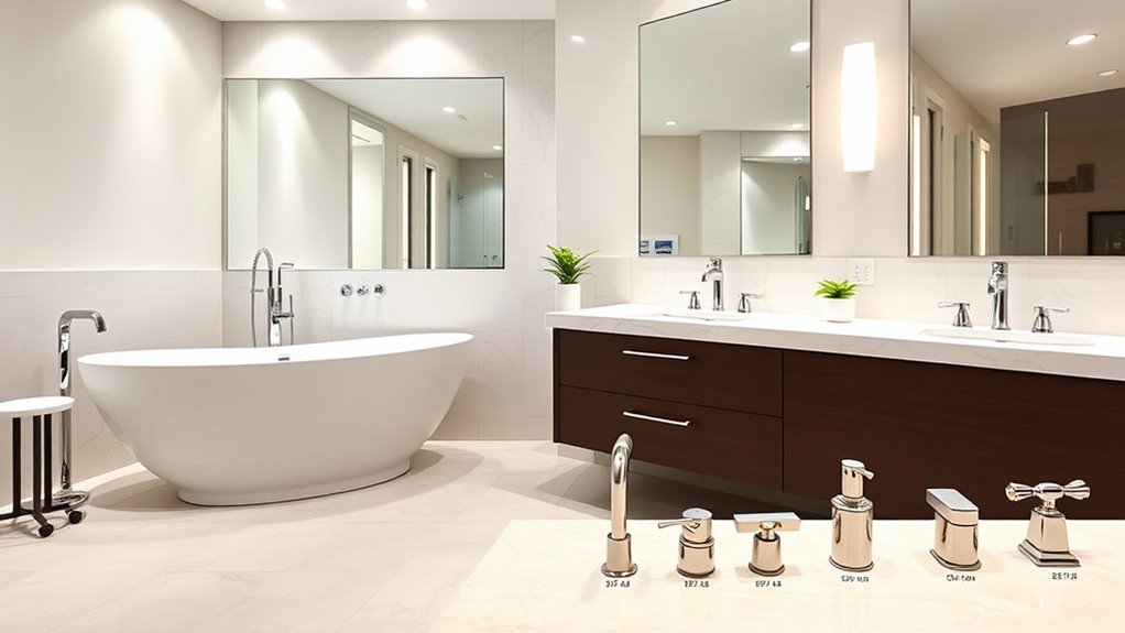 select appropriately sized fixtures