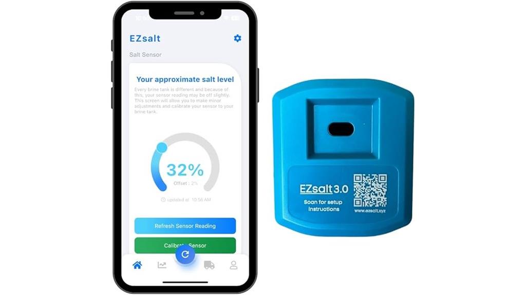 smart water softener sensor