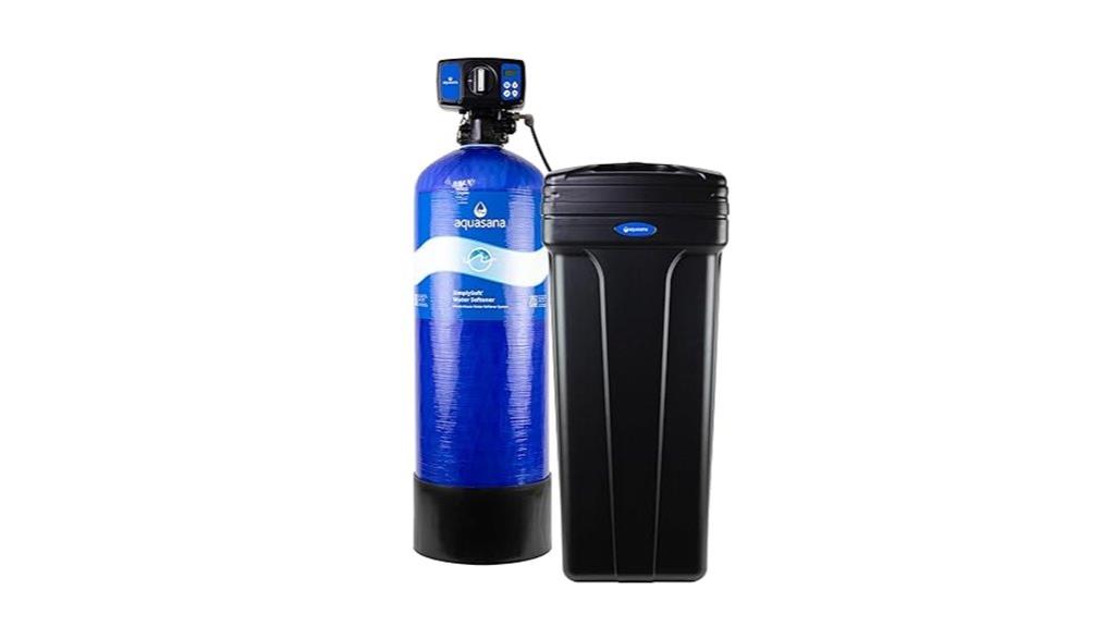 softened water filtration system