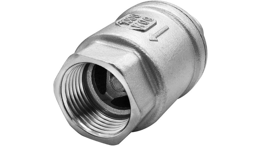 stainless steel npt check