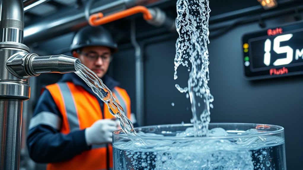 start water flow gradually