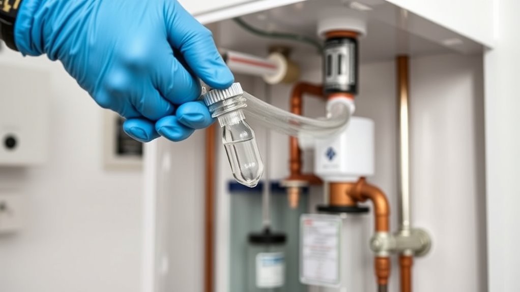 tankless heater descaling process