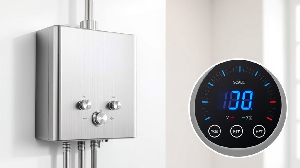 tankless heater scale prevention