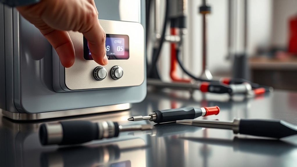 tankless heater scale prevention