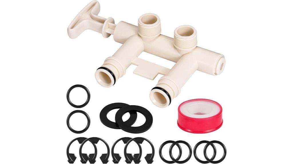 threaded water softener bypass