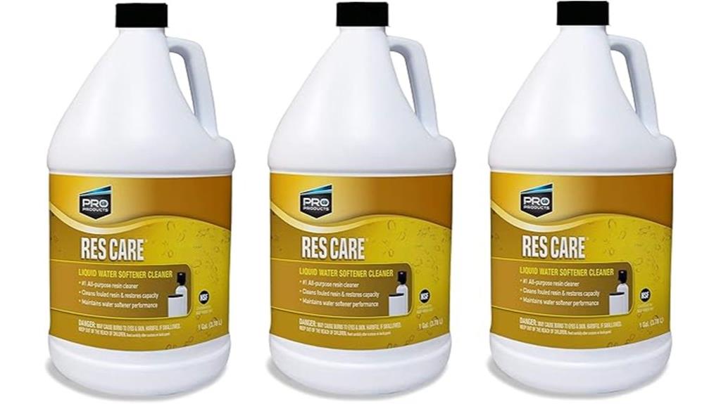 three pack water softener cleaner