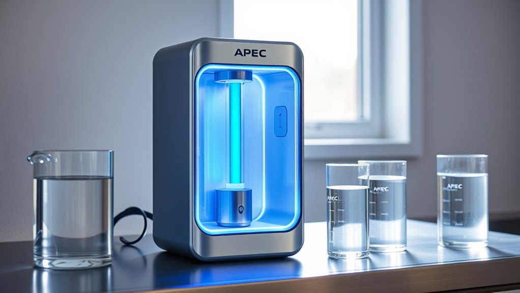 top apec uv water purifiers