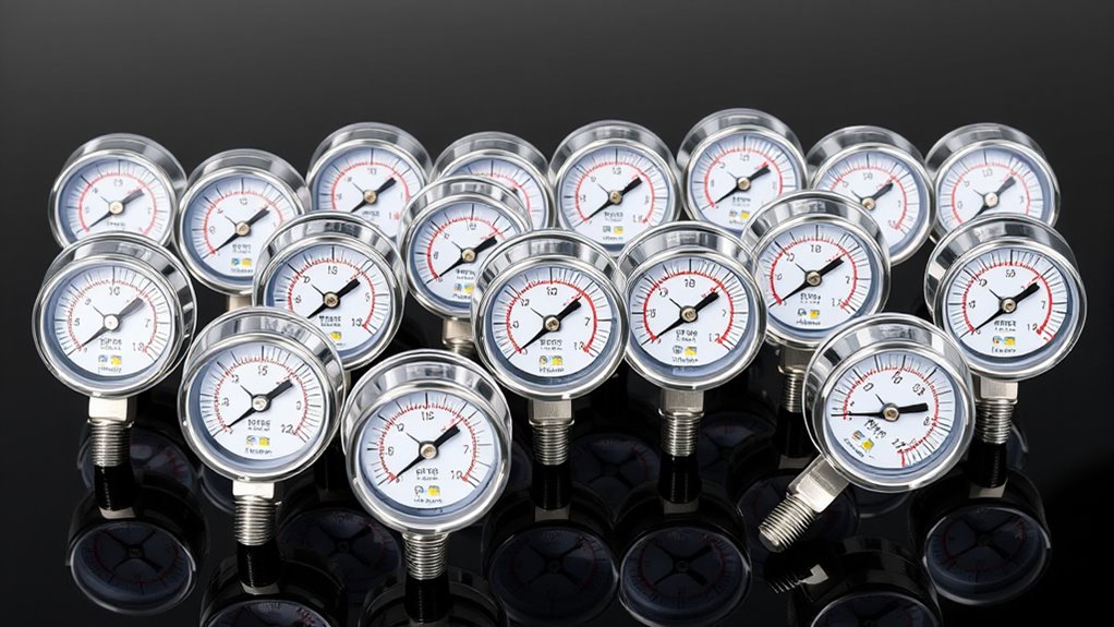top clear pressure gauge kits