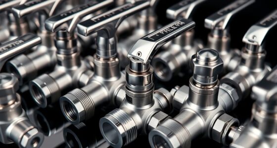 top high flow shutoff valves