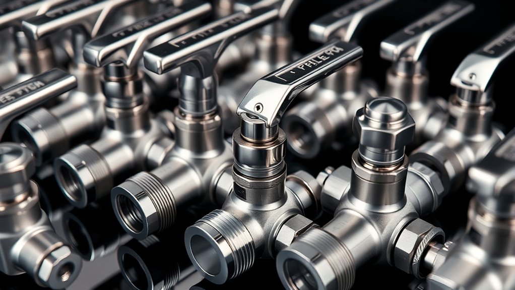 top high flow shutoff valves