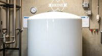 top iron removing brine tanks