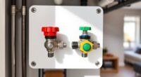 top leak detection valves