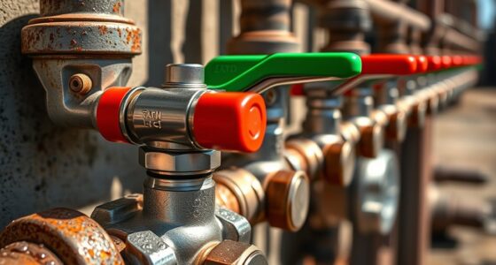 top leak detection valves
