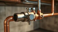 top leak detection valves
