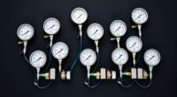 top low pressure gauge kits