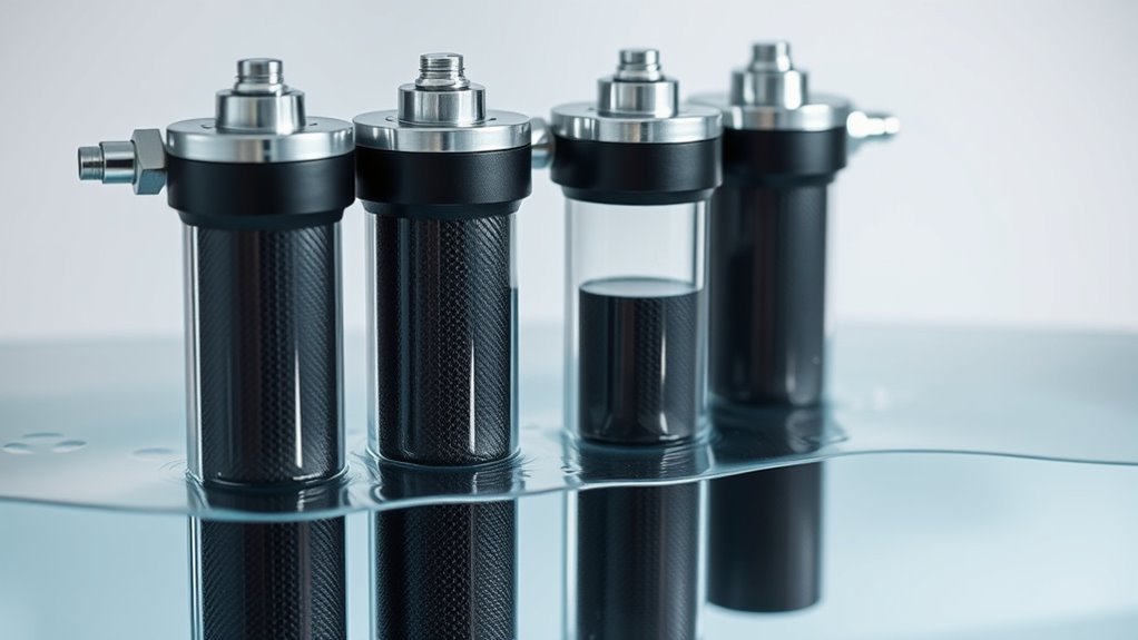 top low resistance water filters