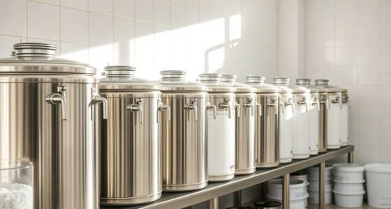 top water softening brine tanks