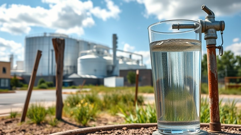 treated distributed municipal water