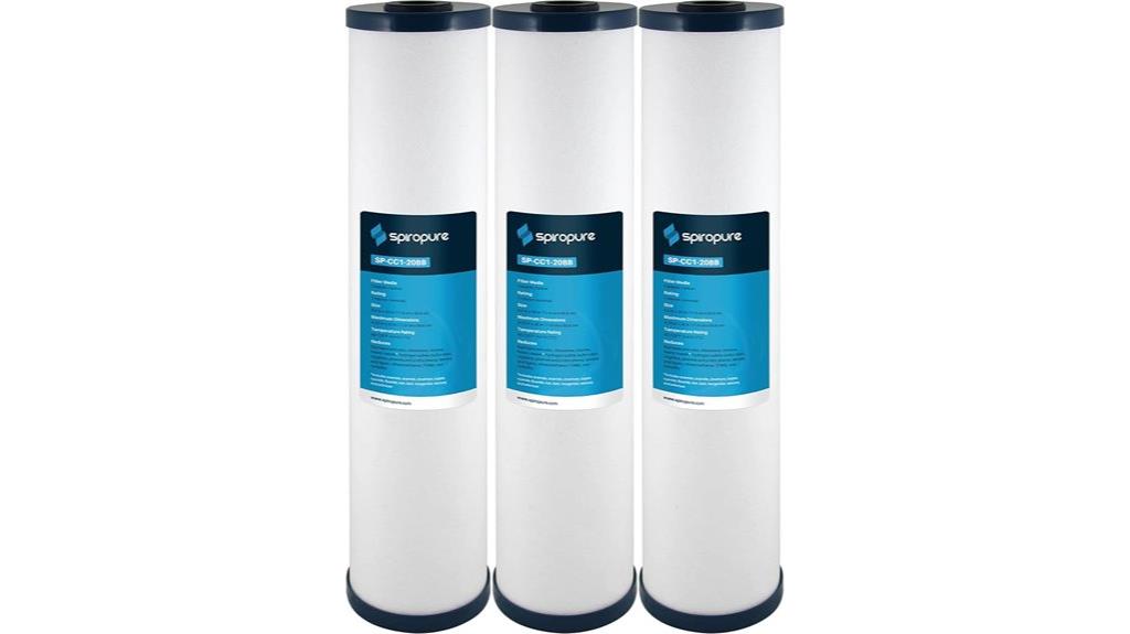 triple pack catalytic carbon filters