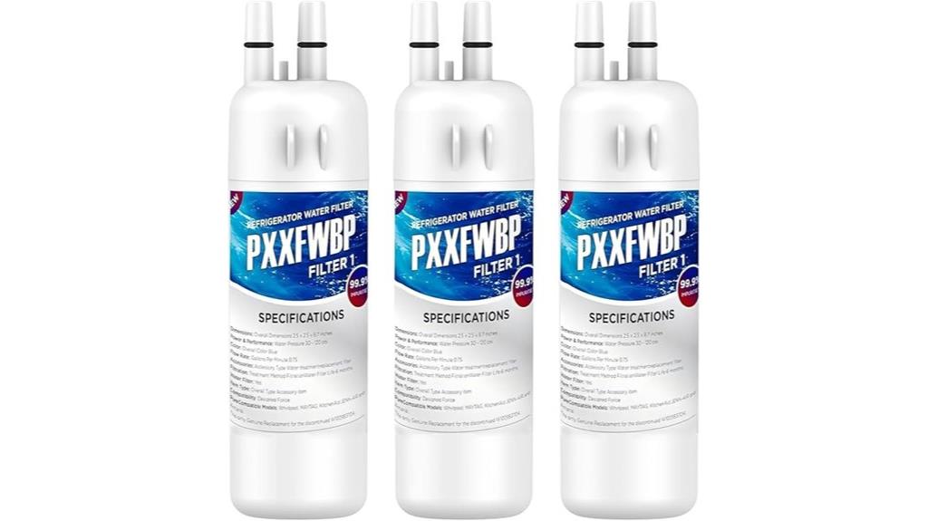 triple pack water filters