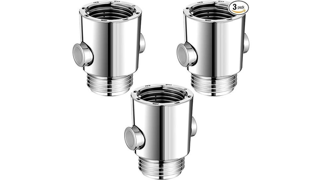 triple shower head valves