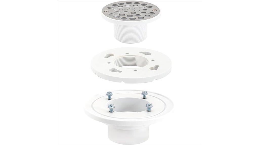 two inch pvc drain grate