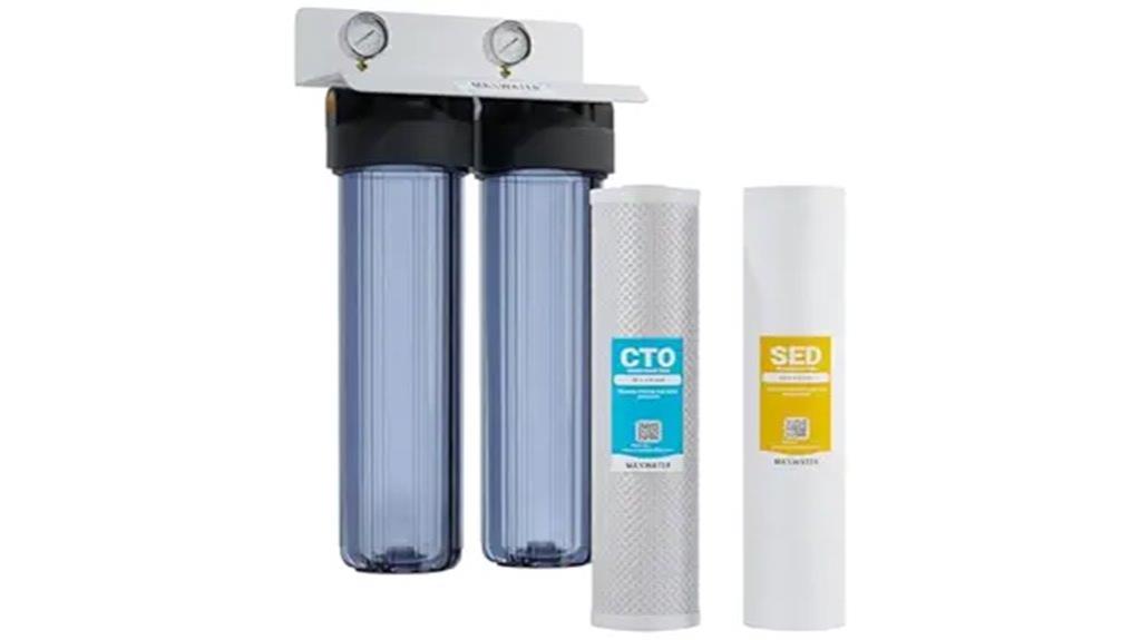 two stage filtering system